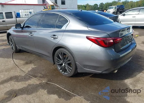 2020 Infiniti Q50 Edition 30 z USA, uszkodzony, nr VIN JN1EV7AP0LM204907